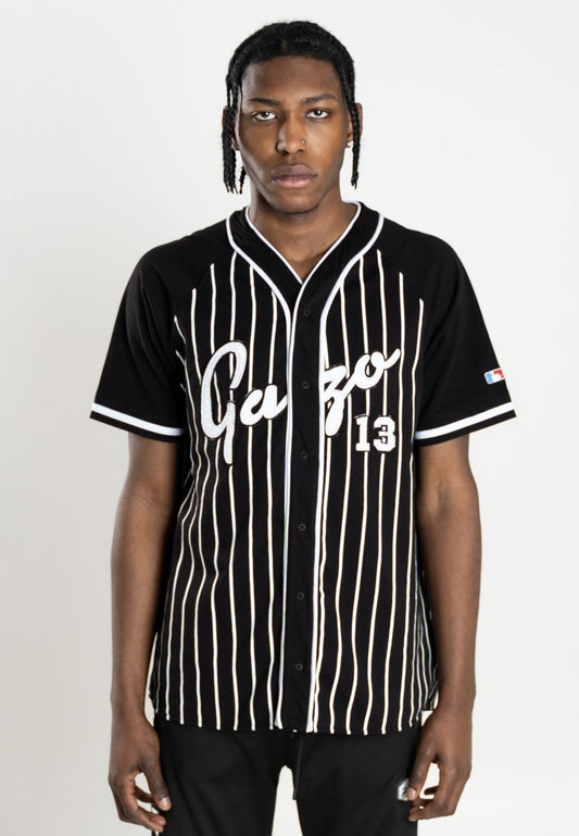 Gazo Classics Baseball Jersey 13-12 black im BAWRZ® One Stop Hip-Hop Shop