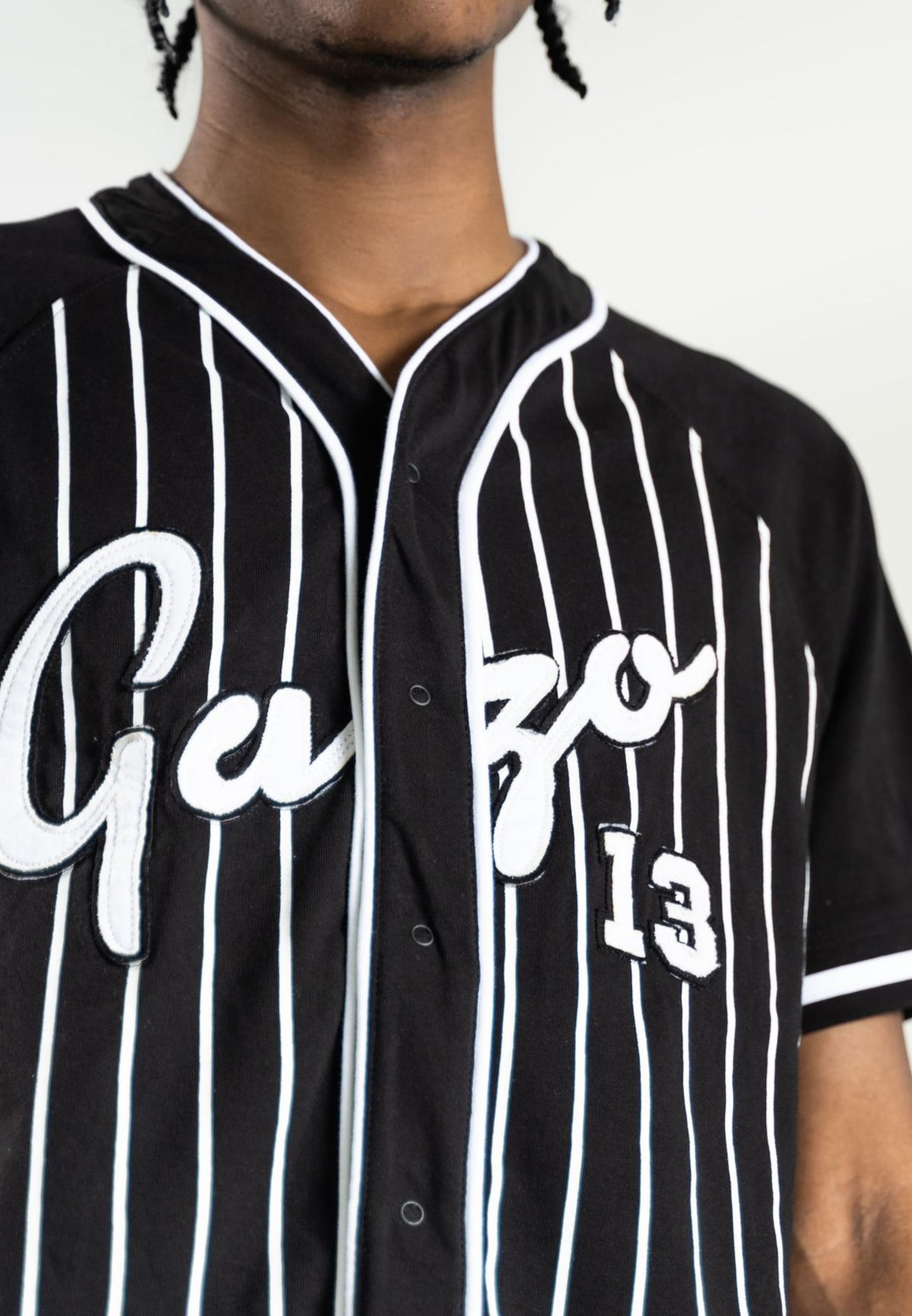 Gazo Classics Baseball Jersey 13-12 black im BAWRZ® One Stop Hip-Hop Shop