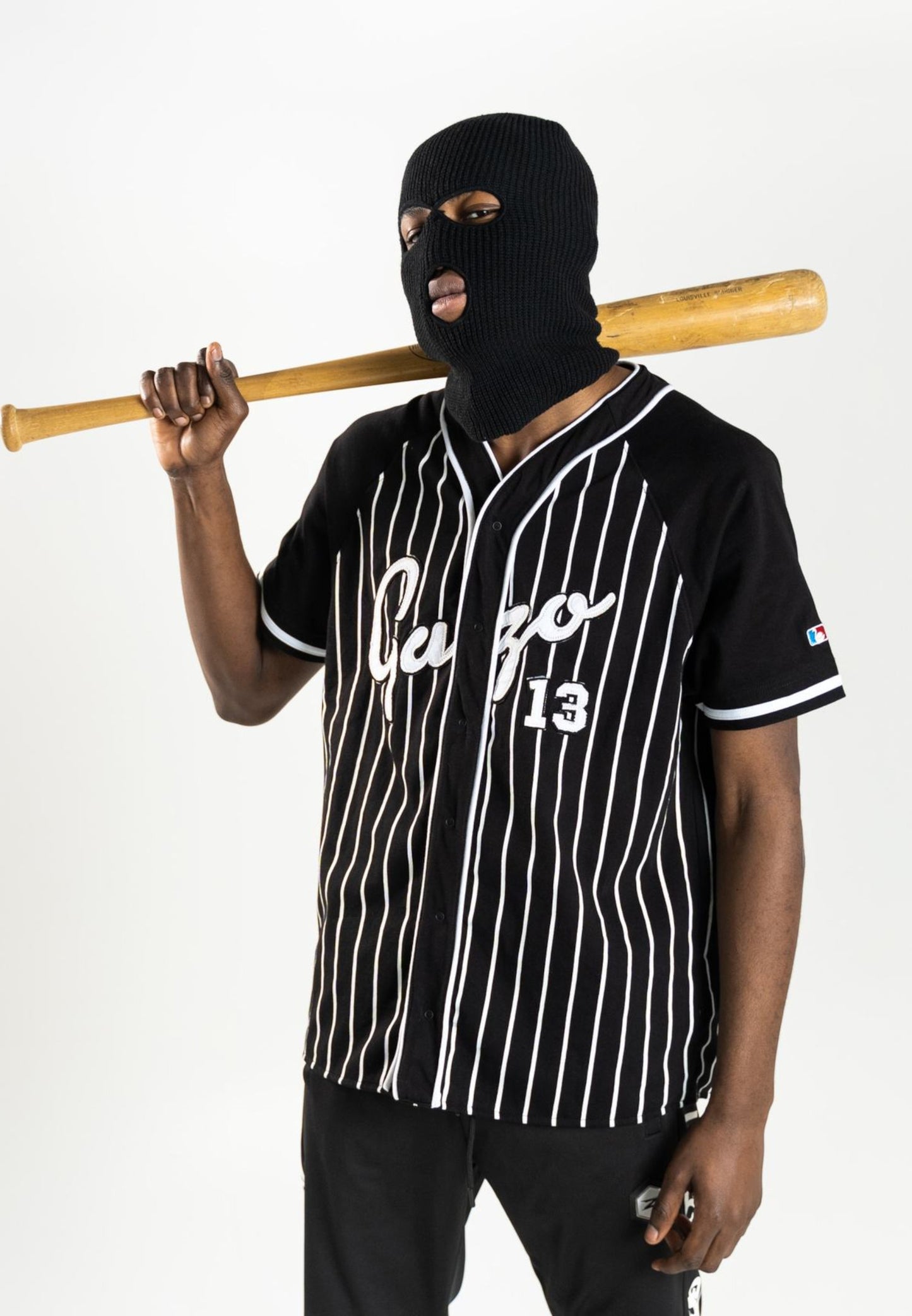 Gazo Classics Baseball Jersey 13-12 black im BAWRZ® One Stop Hip-Hop Shop