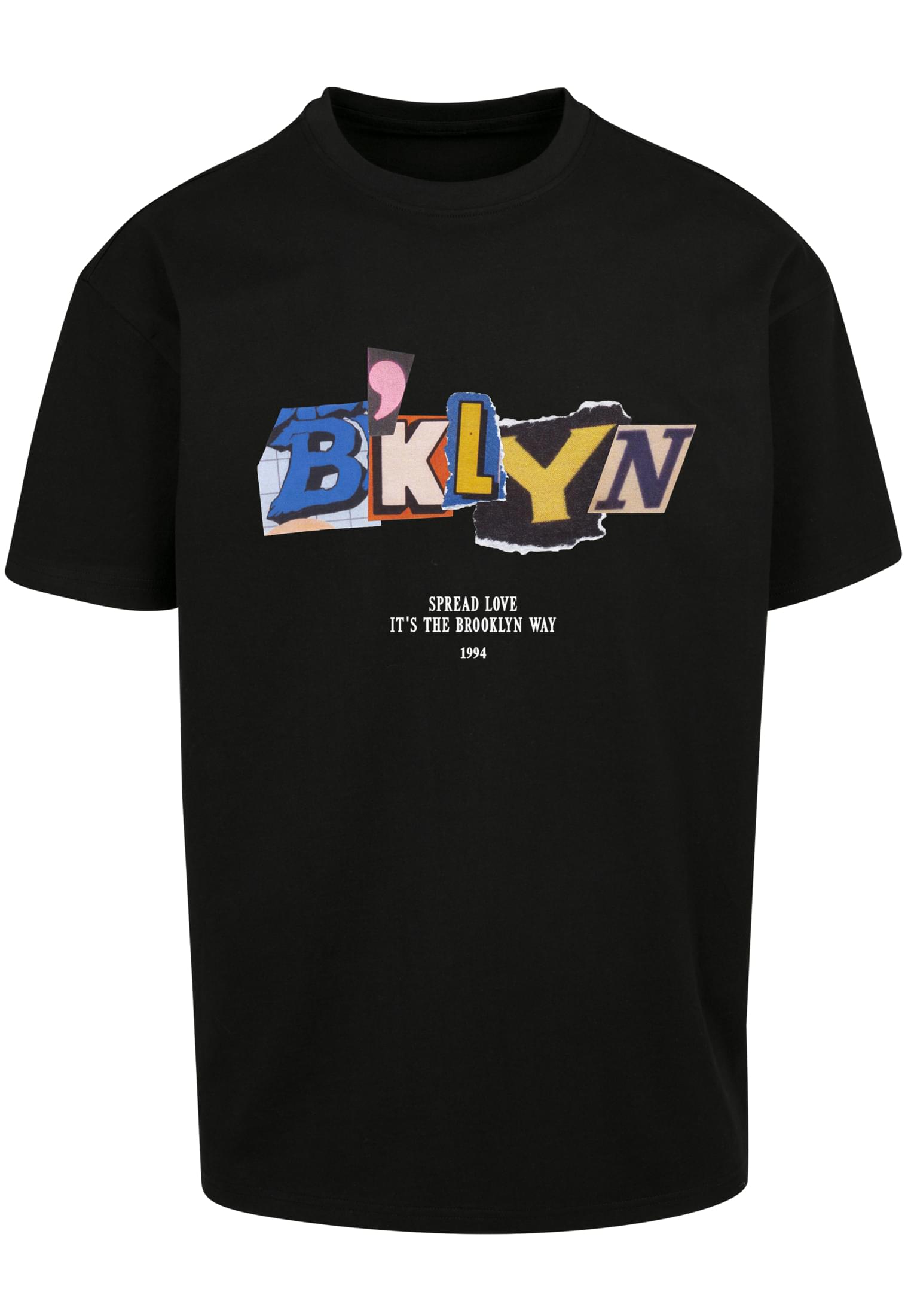 Upscale Studios BRKLYN Oversize T-Shirt black im BAWRZ® One Stop Hip-Hop Shop