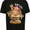 Upscale Studios Eat Lit Oversize T-Shirt black im BAWRZ® One Stop Hip-Hop Shop