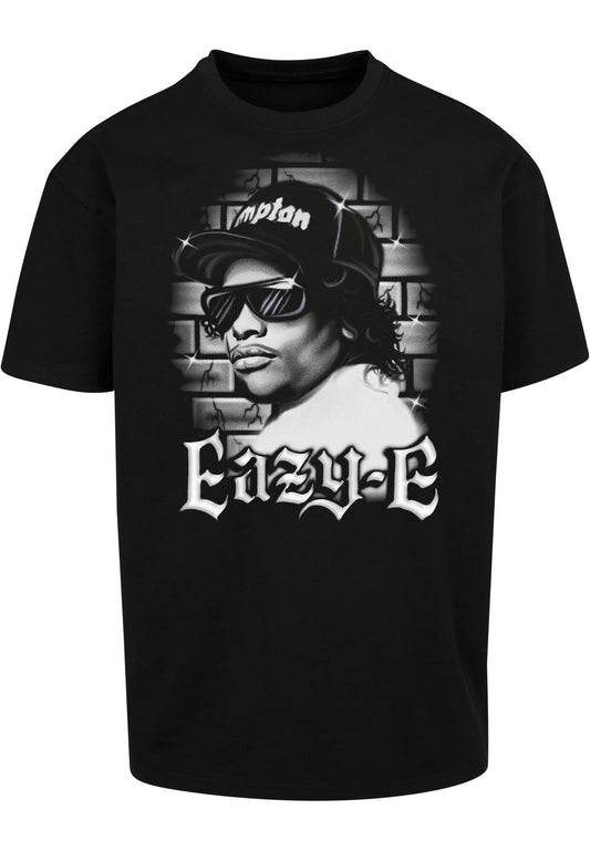 Upscale Studios Eazy-E Paintbrush Oversize T-Shirt black im BAWRZ® One Stop Hip-Hop Shop