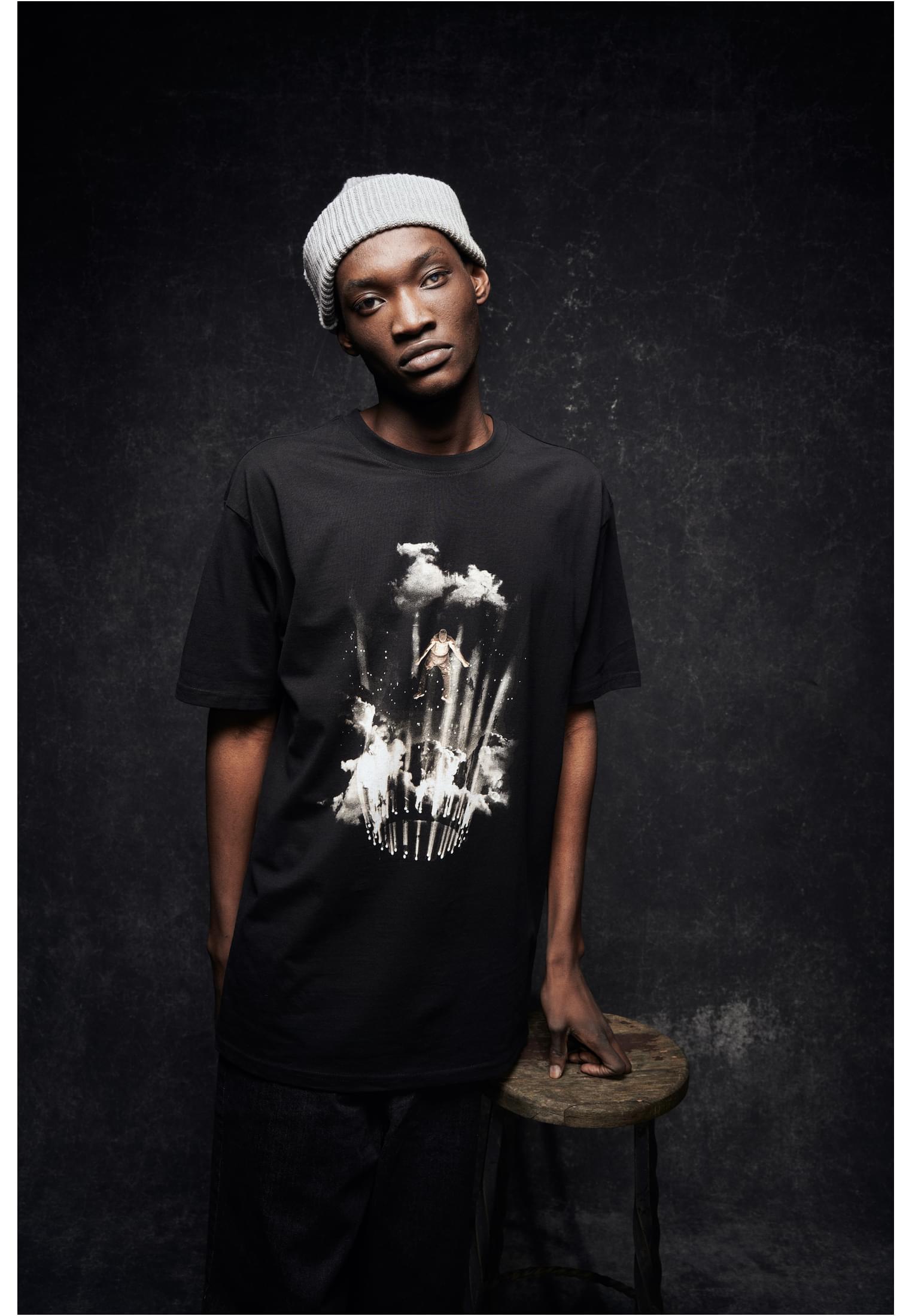 Upscale Studios Flashing Lights T-Shirt black im BAWRZ® One Stop Hip-Hop Shop