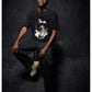 Upscale Studios Flashing Lights T-Shirt black im BAWRZ® One Stop Hip-Hop Shop