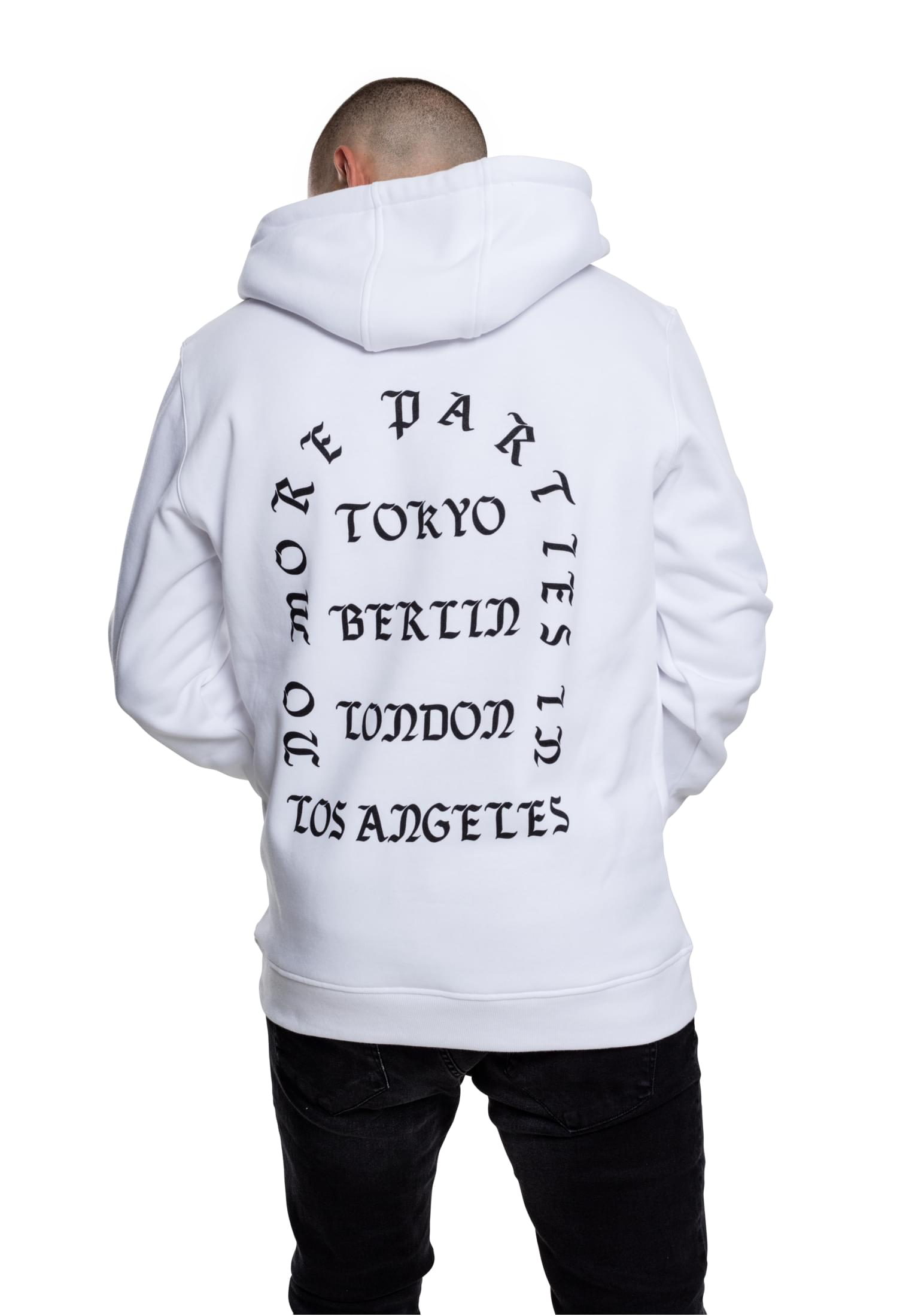 Mister Tee LA Hoody white im BAWRZ® One Stop Hip-Hop Shop