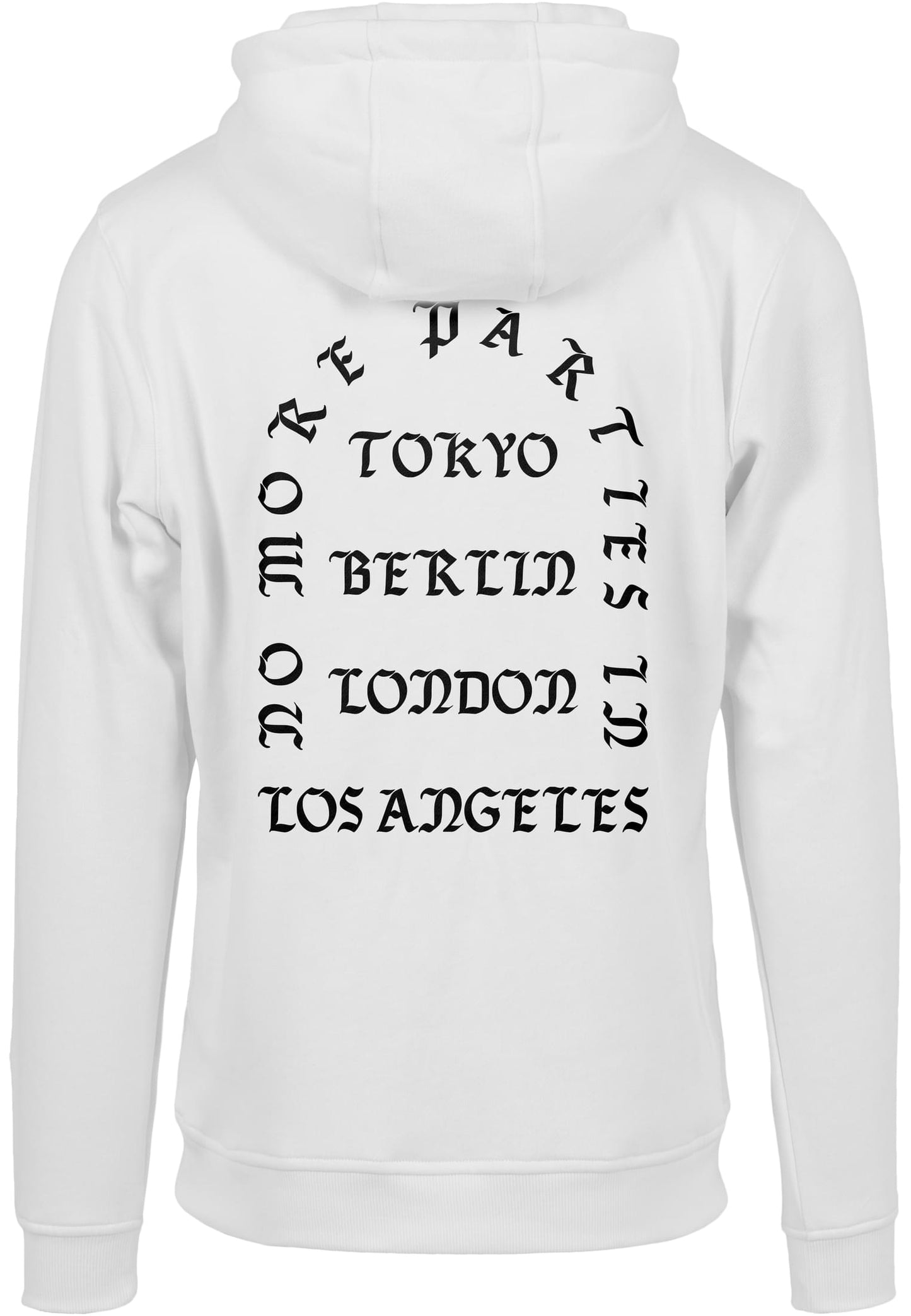 Mister Tee LA Hoody white im BAWRZ® One Stop Hip-Hop Shop