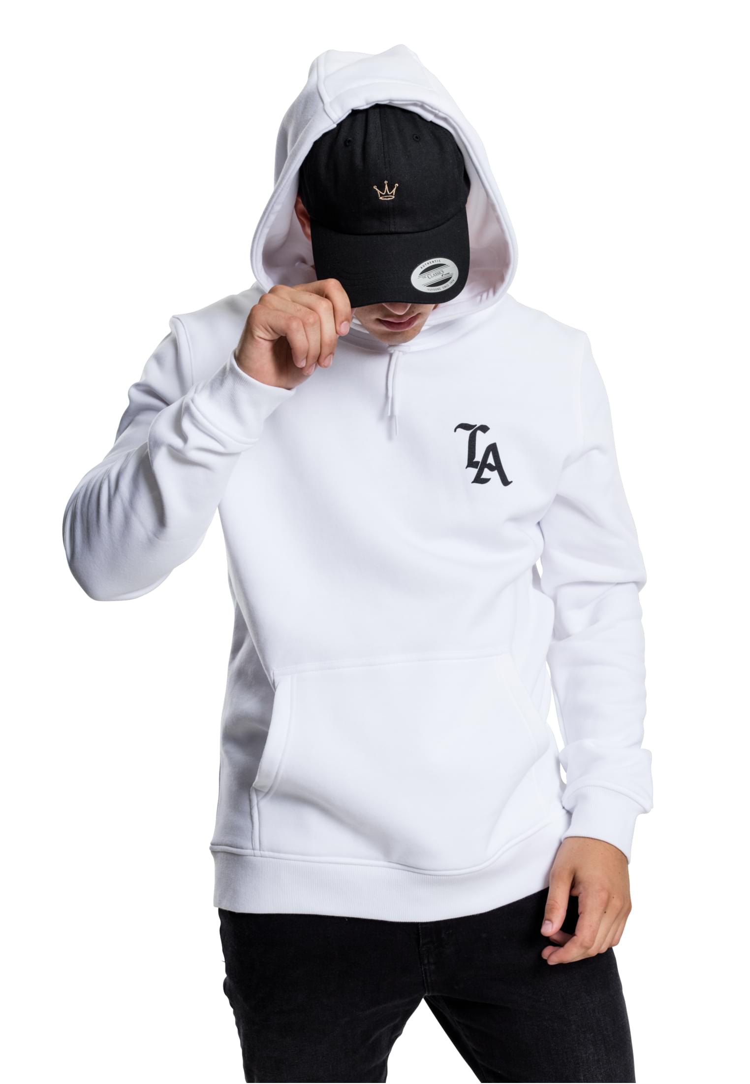 Mister Tee LA Hoody white im BAWRZ® One Stop Hip-Hop Shop