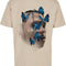 Upscale Studios Le Papillon Oversize T-Shirt wet sand im BAWRZ® One Stop Hip-Hop Shop