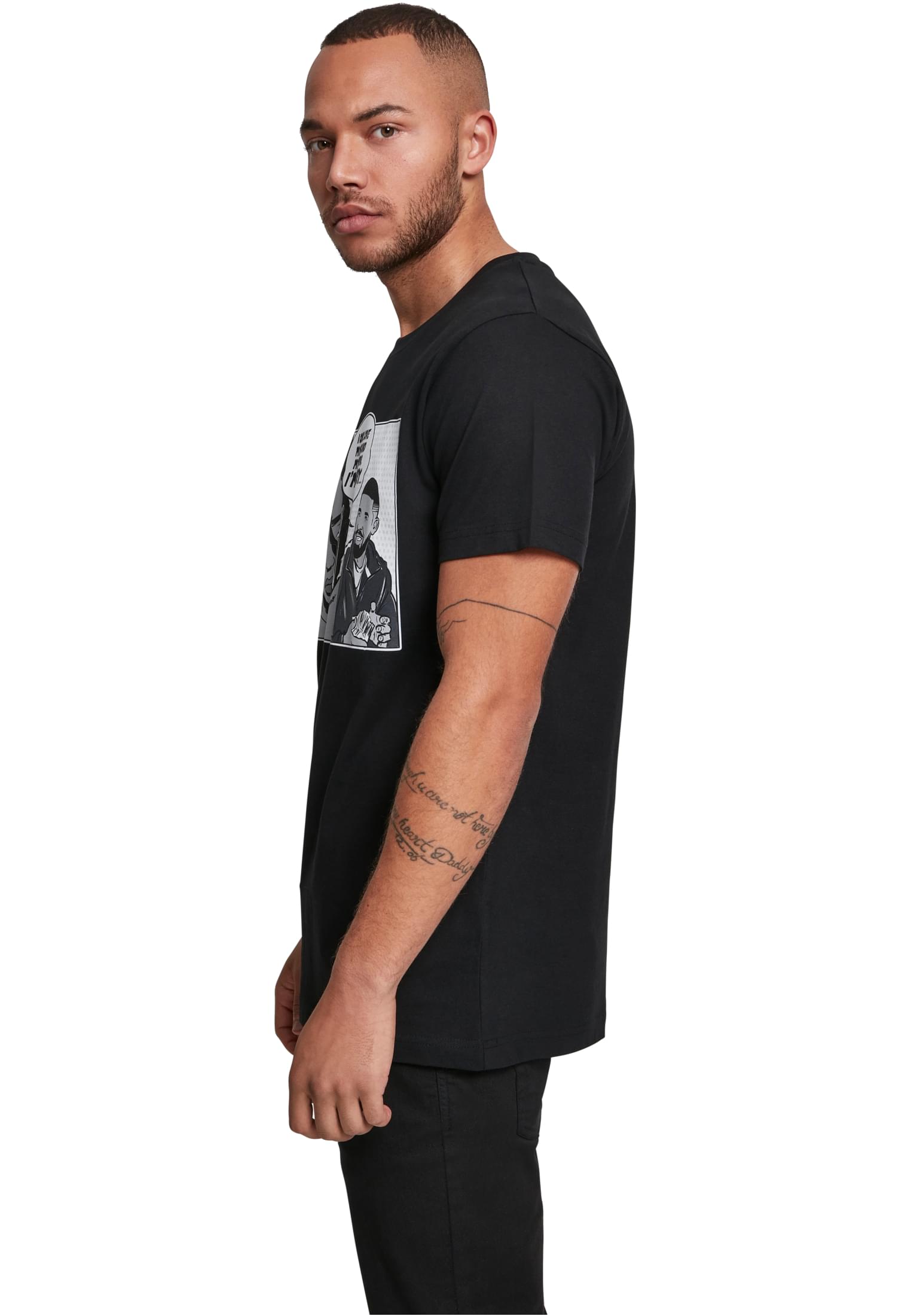 Mister Tee Sorry T-Shirt black im BAWRZ® One Stop Hip-Hop Shop