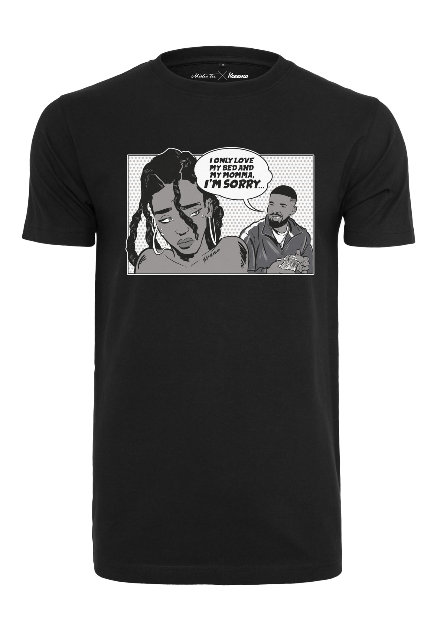 Mister Tee Sorry T-Shirt black im BAWRZ® One Stop Hip-Hop Shop