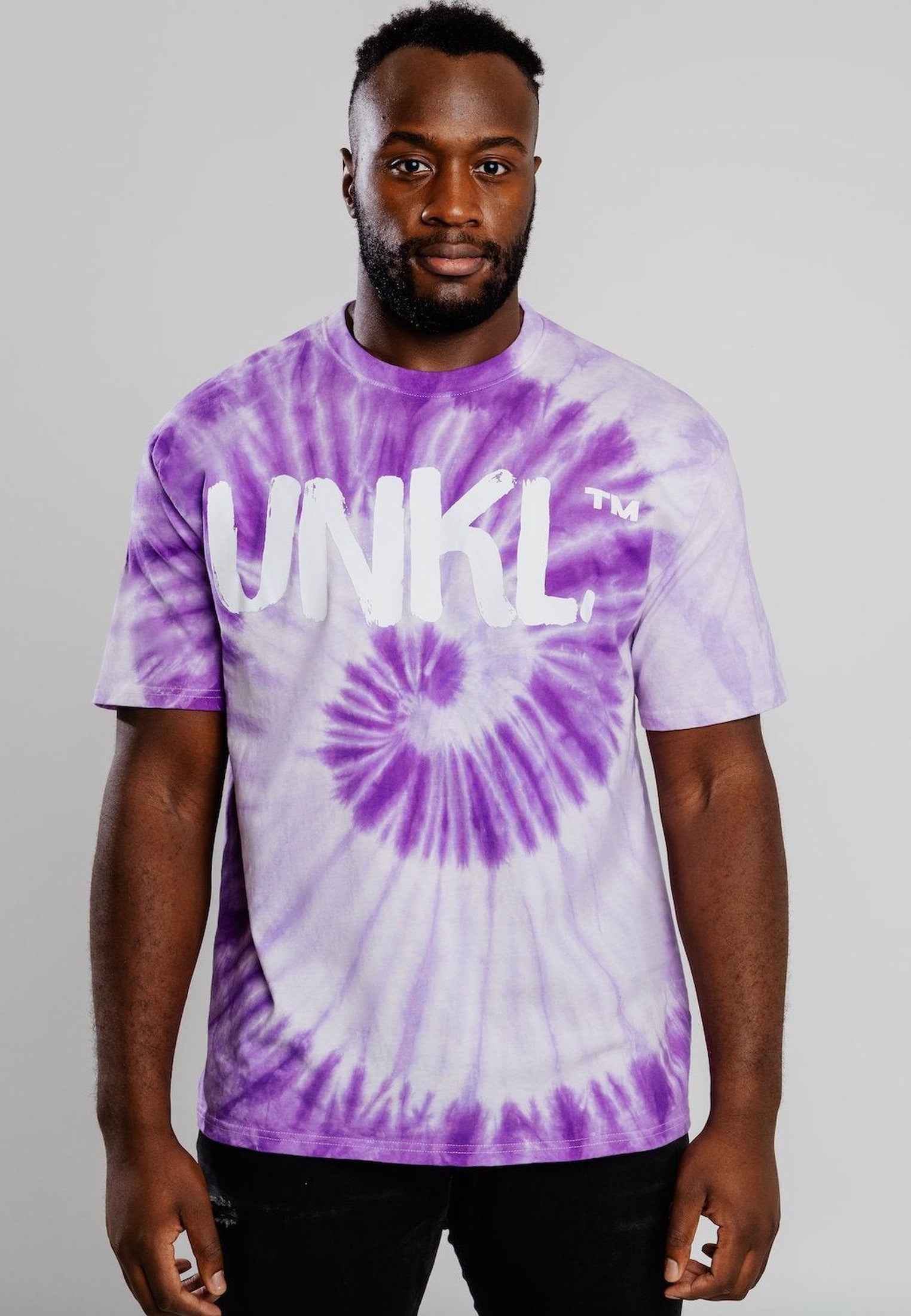 Unkl Batik T-Shirt violet im BAWRZ® One Stop Hip-Hop Shop