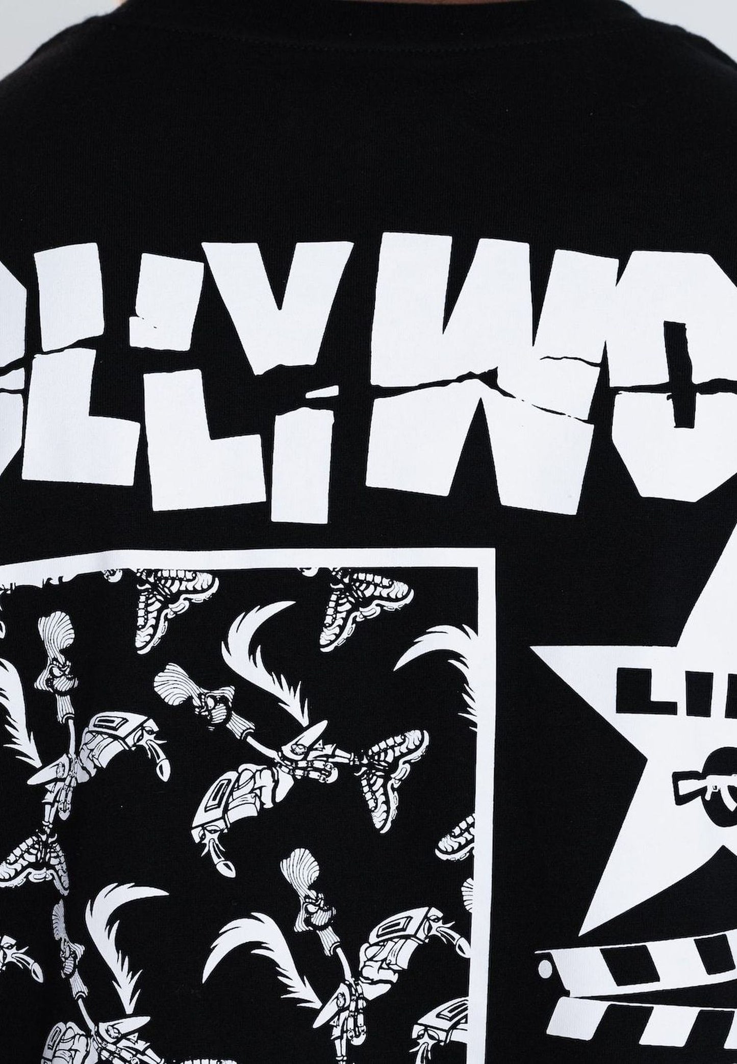 Unkl Hollywood Life Longsleeve black im BAWRZ® One Stop Hip-Hop Shop