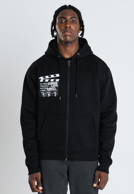 Unkl Hollywood Life Zip Hoodie black im BAWRZ® One Stop Hip-Hop Shop